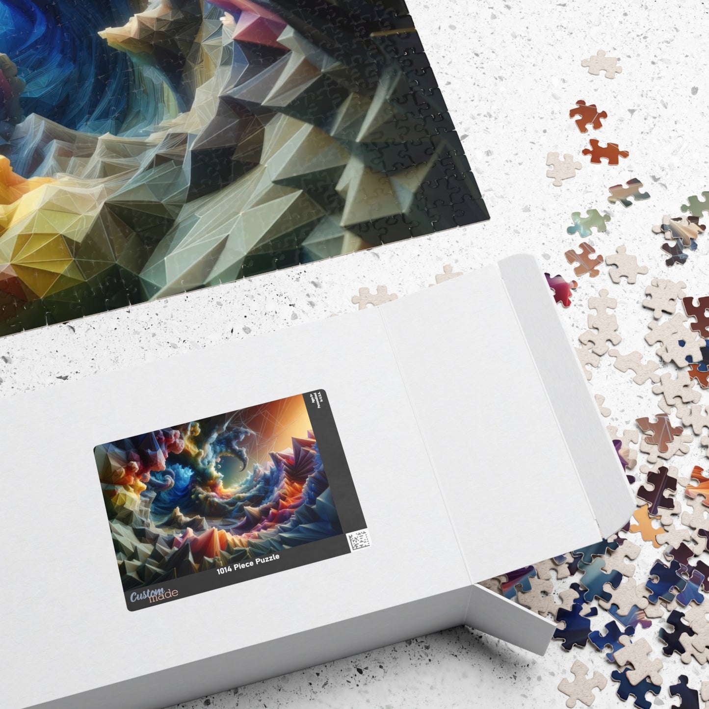 Cosmic Wave Puzzle - Geometric Fluid Vortex