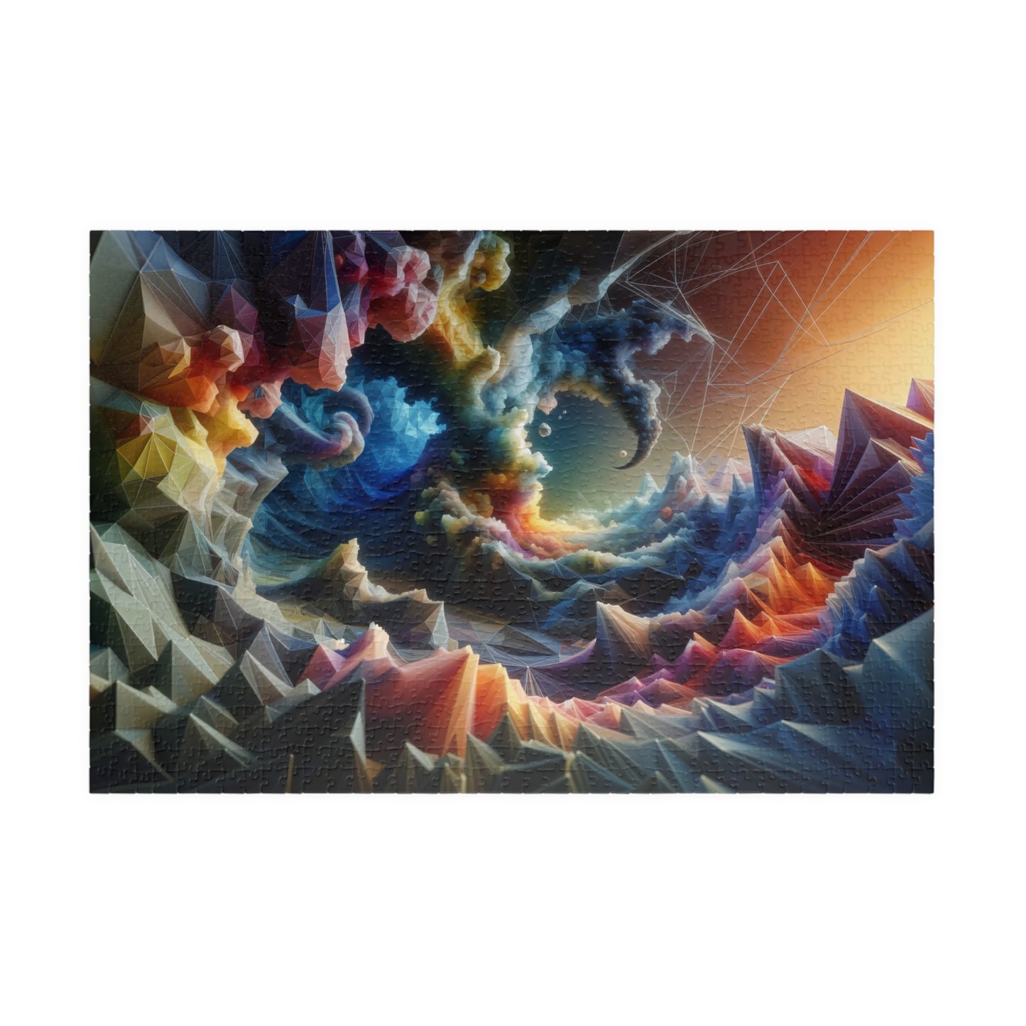 Cosmic Wave Puzzle - Geometric Fluid Vortex