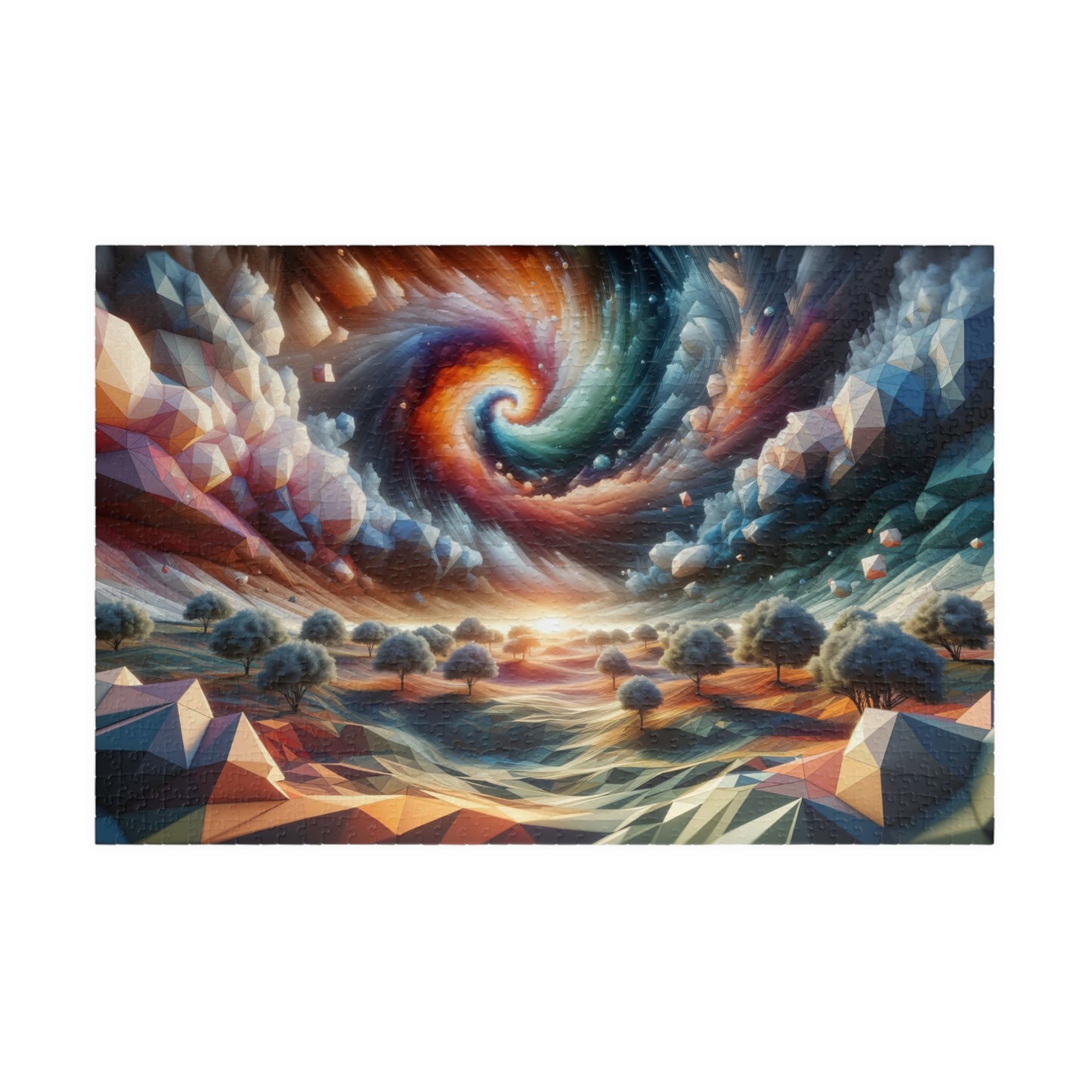 Vortex Dream Puzzle - Spiral Energy Landscape