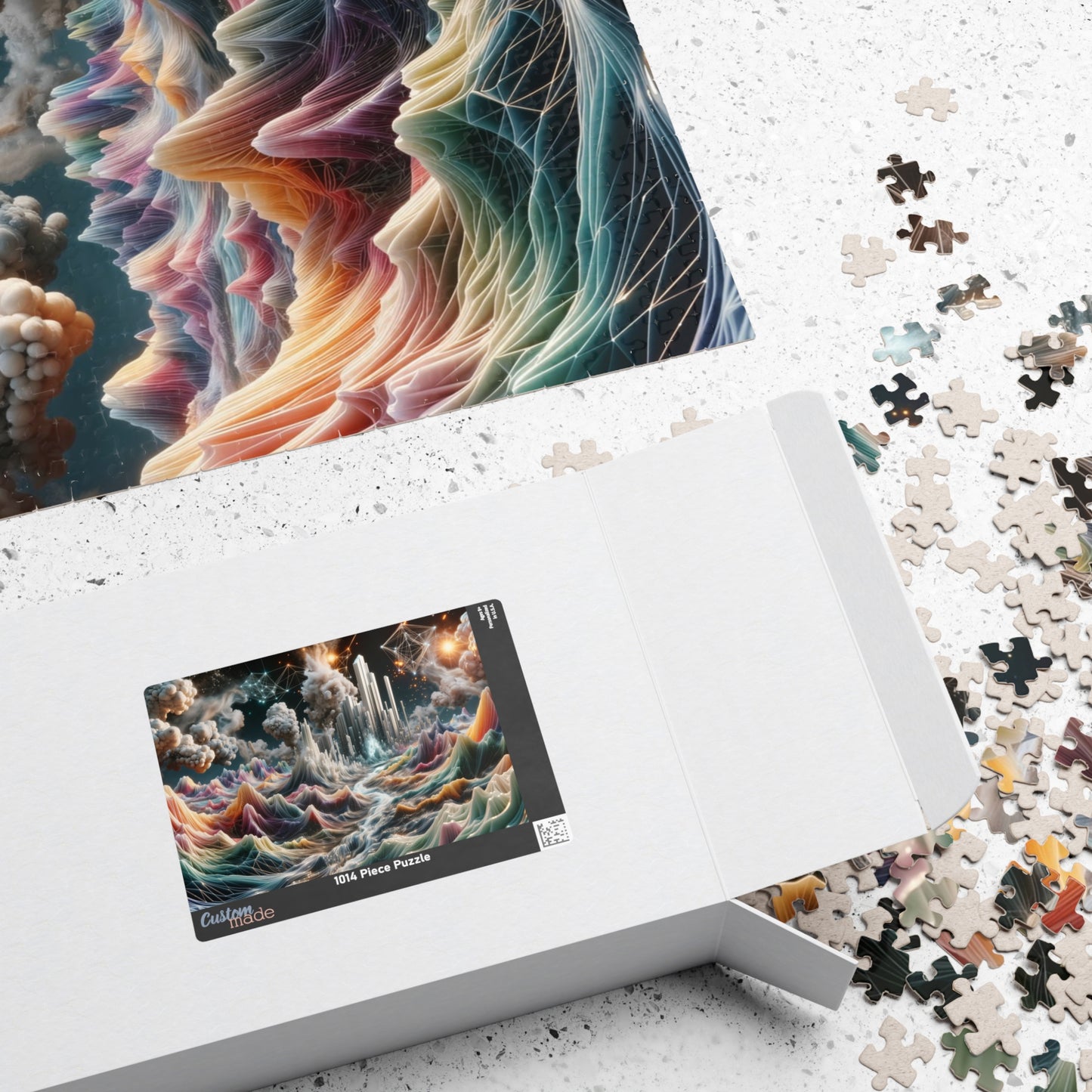Crystalline Metropolis Puzzle - Fantasy City Rising