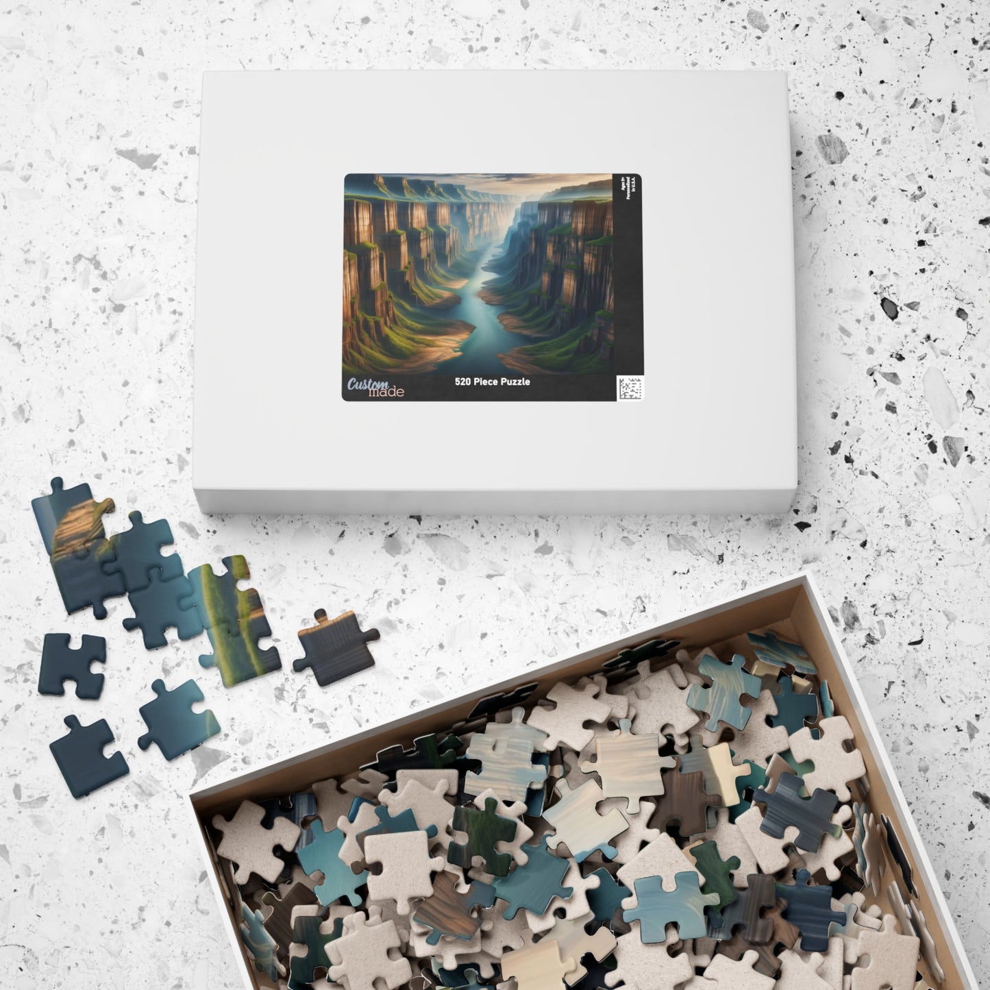 Canyon Majesty Puzzle - Turquoise River Valley