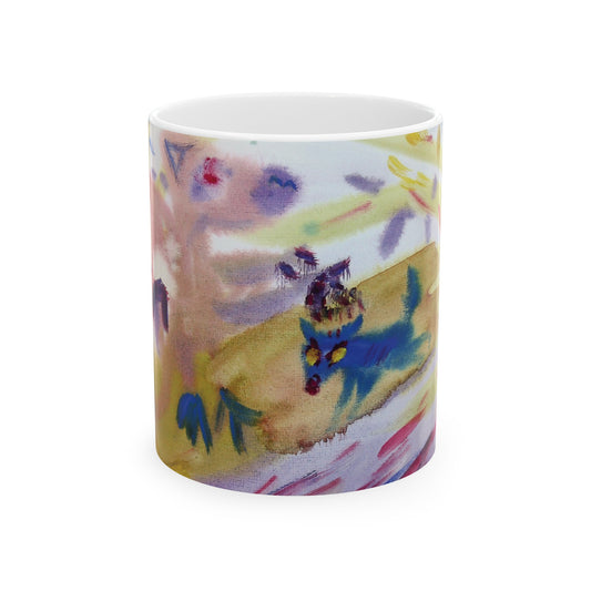 Marleigh00008 Art Ceramic Mug, (11oz), Class: Ms. O'Neil, 4th Grade Ceramic Mug, (11oz, 15oz)