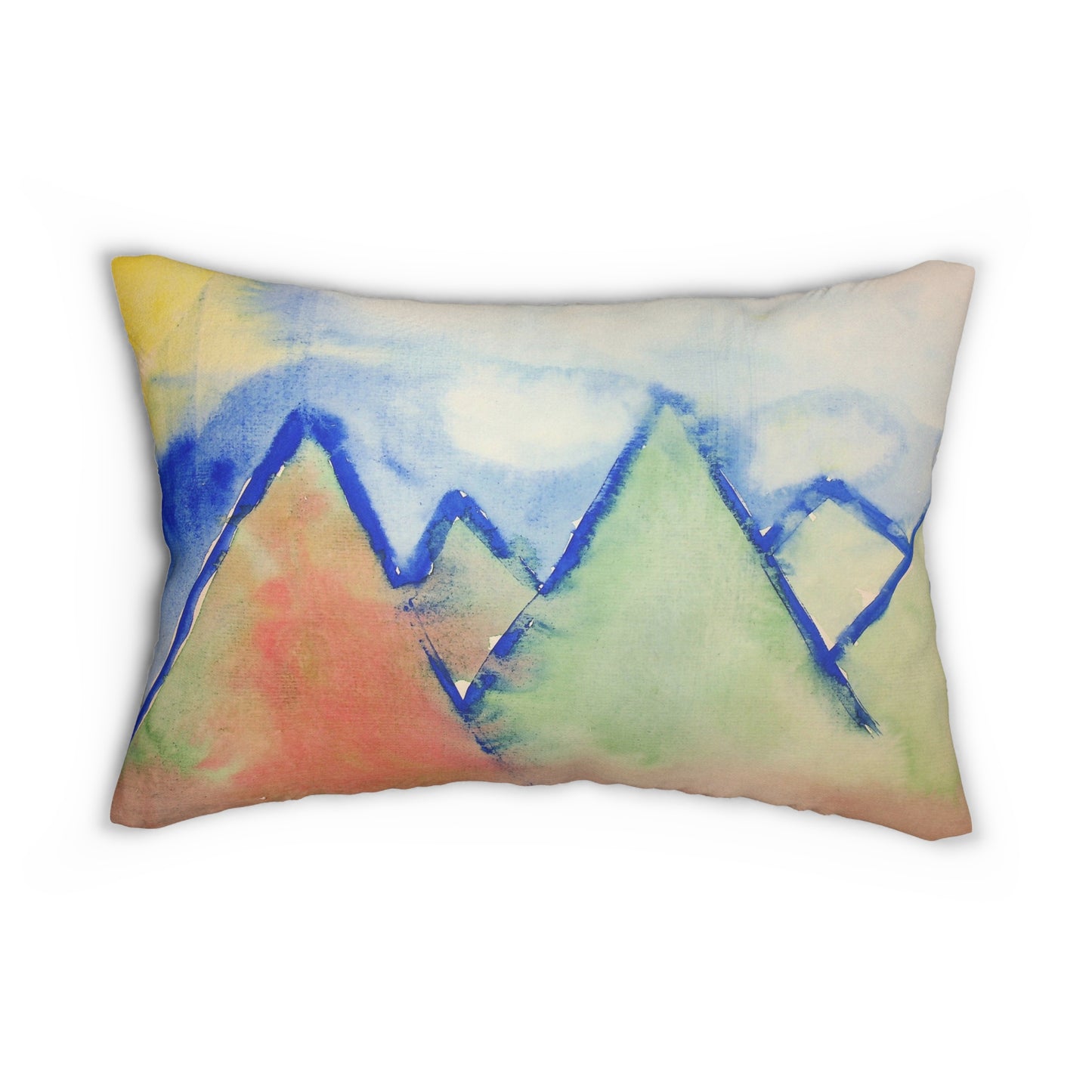 Raven - Spun Polyester Lumbar Pillow