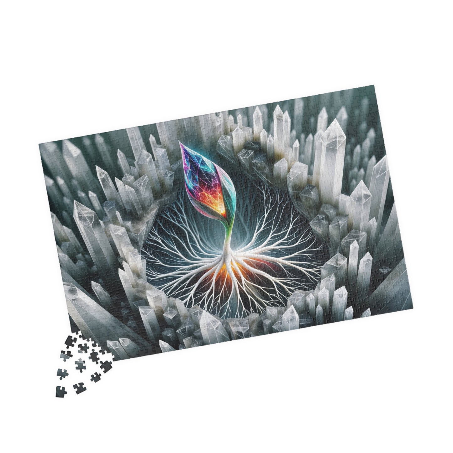 "Seed germinating crystalline" Puzzle (520, 1014-piece)