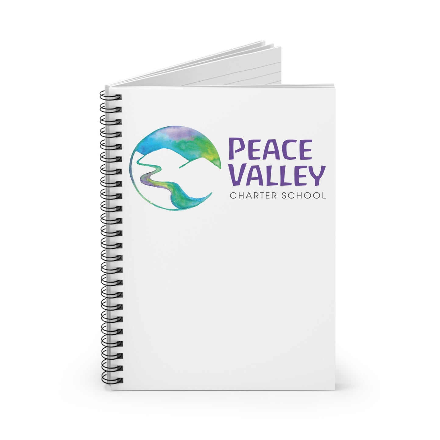 Peace Valley Spiral Notebook - Ruled Line