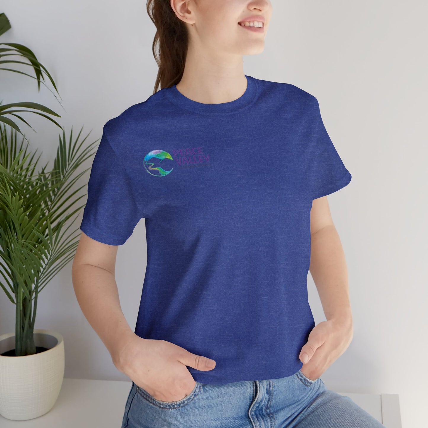 Peace Valley Unisex Jersey Short Sleeve Tee