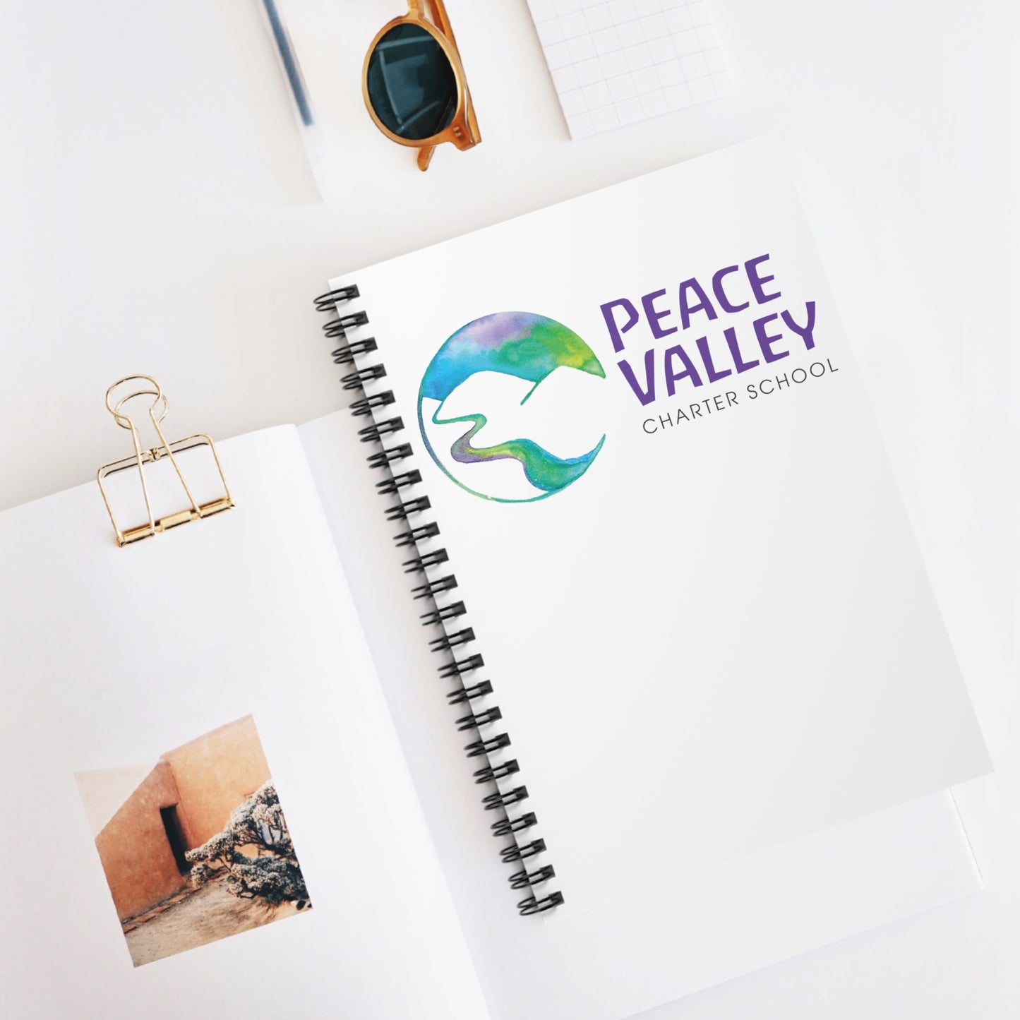 Peace Valley Spiral Notebook - Ruled Line