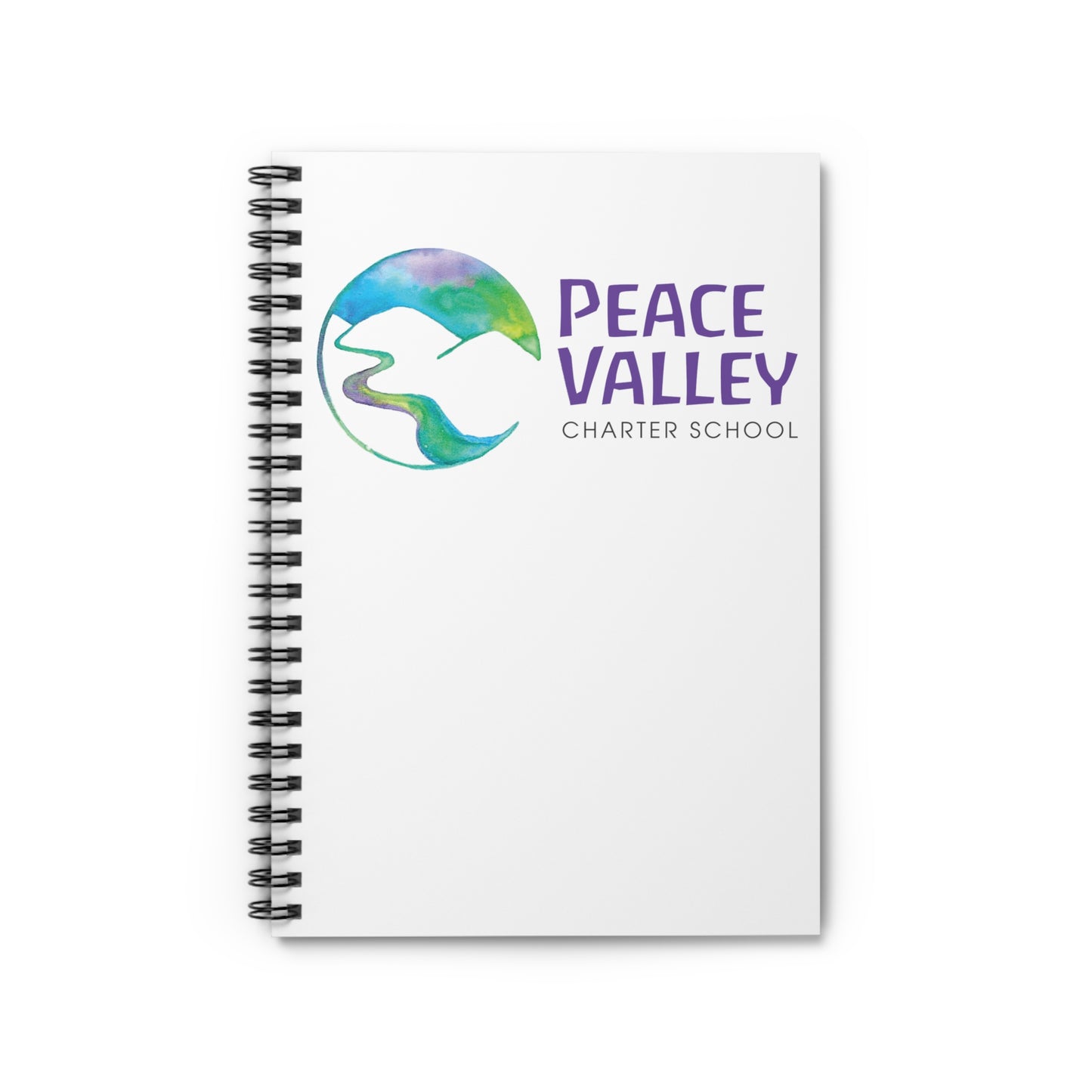 Peace Valley Spiral Notebook - Ruled Line