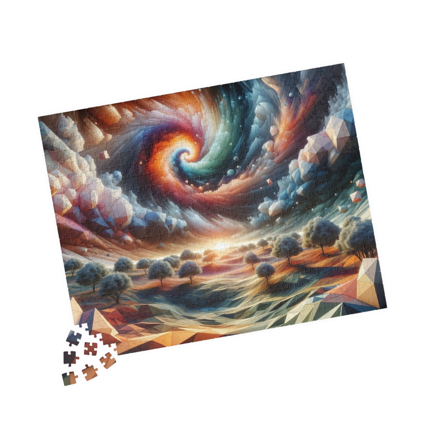 Vortex Dream Puzzle - Spiral Energy Landscape