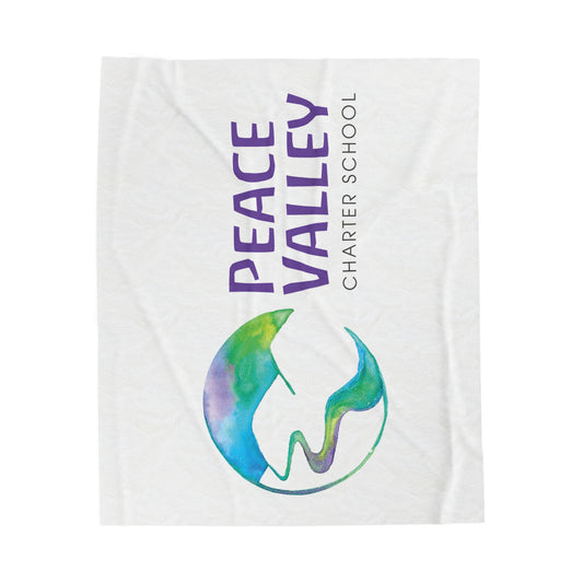 Peace Valley Velveteen Plush Blanket