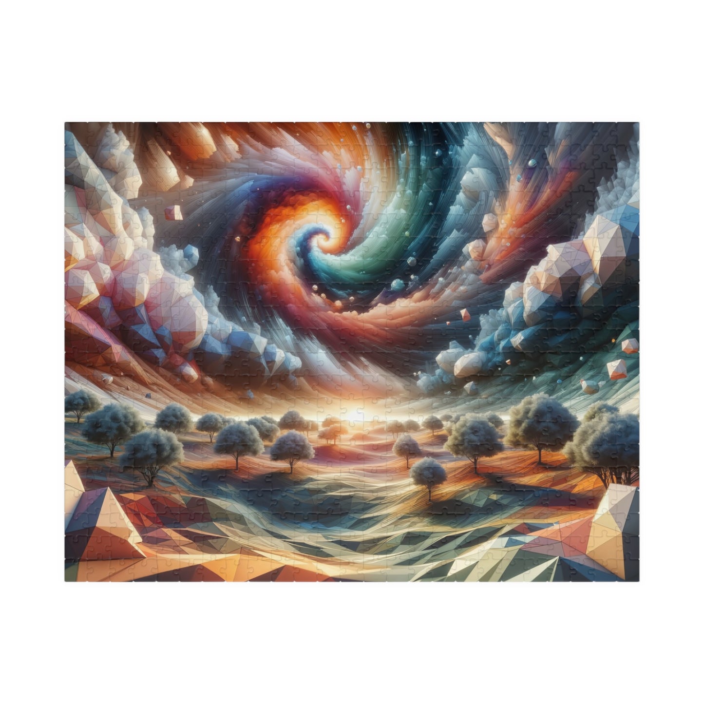 Vortex Dream Puzzle - Spiral Energy Landscape