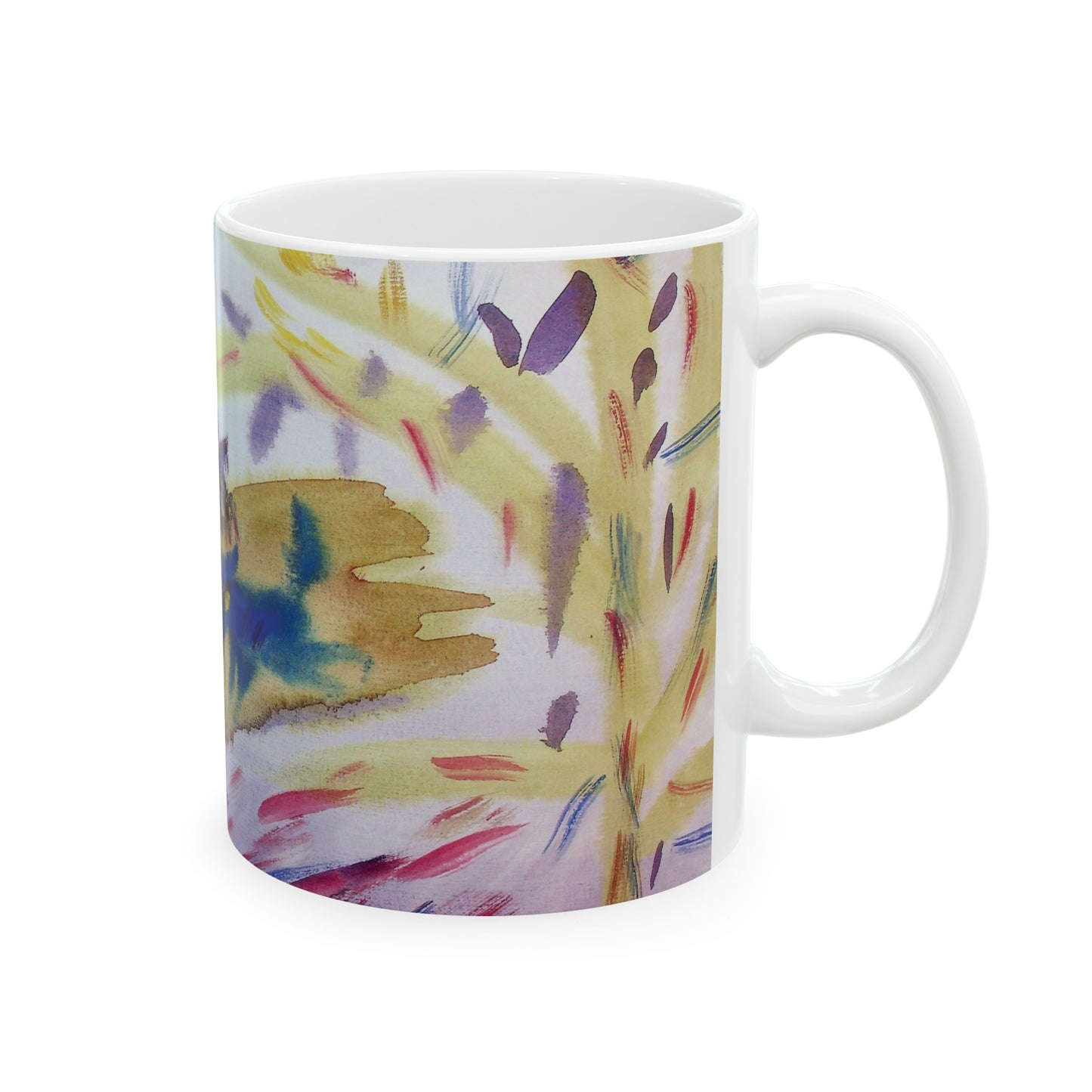 Marleigh00008 Art Ceramic Mug, (11oz), Class: Ms. O'Neil, 4th Grade Ceramic Mug, (11oz, 15oz)