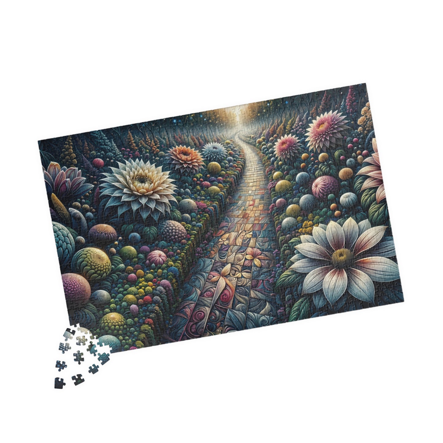 Botanical Garden at Dawn Puzzle (110, 252, 520, 1014-piece)