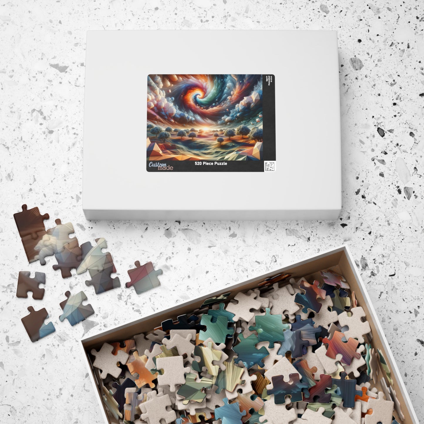 Vortex Dream Puzzle - Spiral Energy Landscape