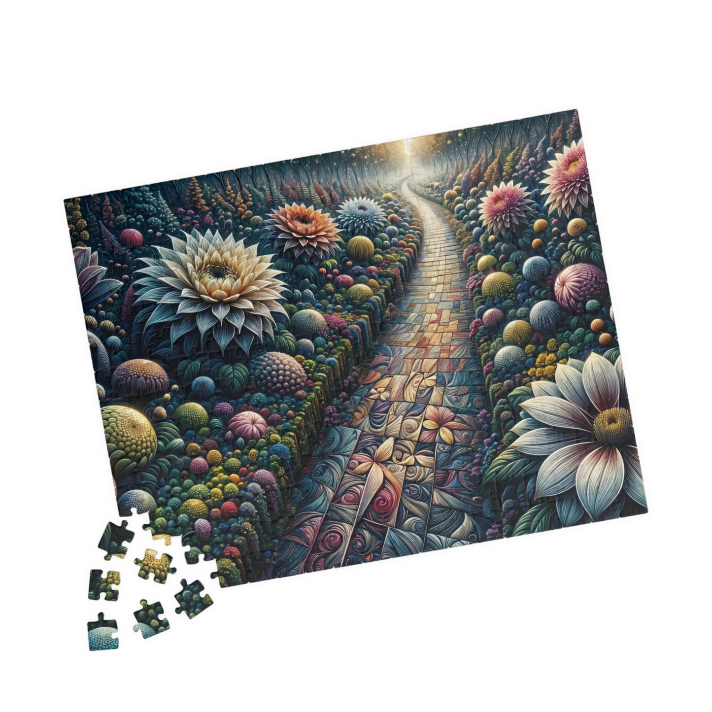 Botanical Garden at Dawn Puzzle (110, 252, 520, 1014-piece)