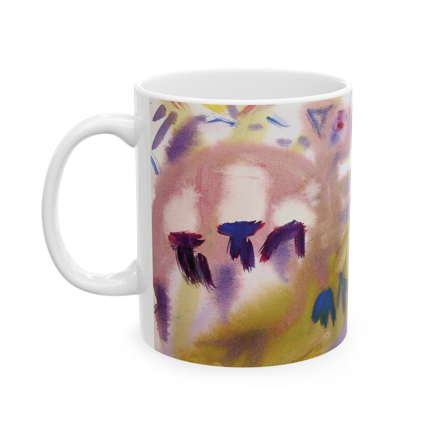 Marleigh00008 Art Ceramic Mug, (11oz), Class: Ms. O'Neil, 4th Grade Ceramic Mug, (11oz, 15oz)