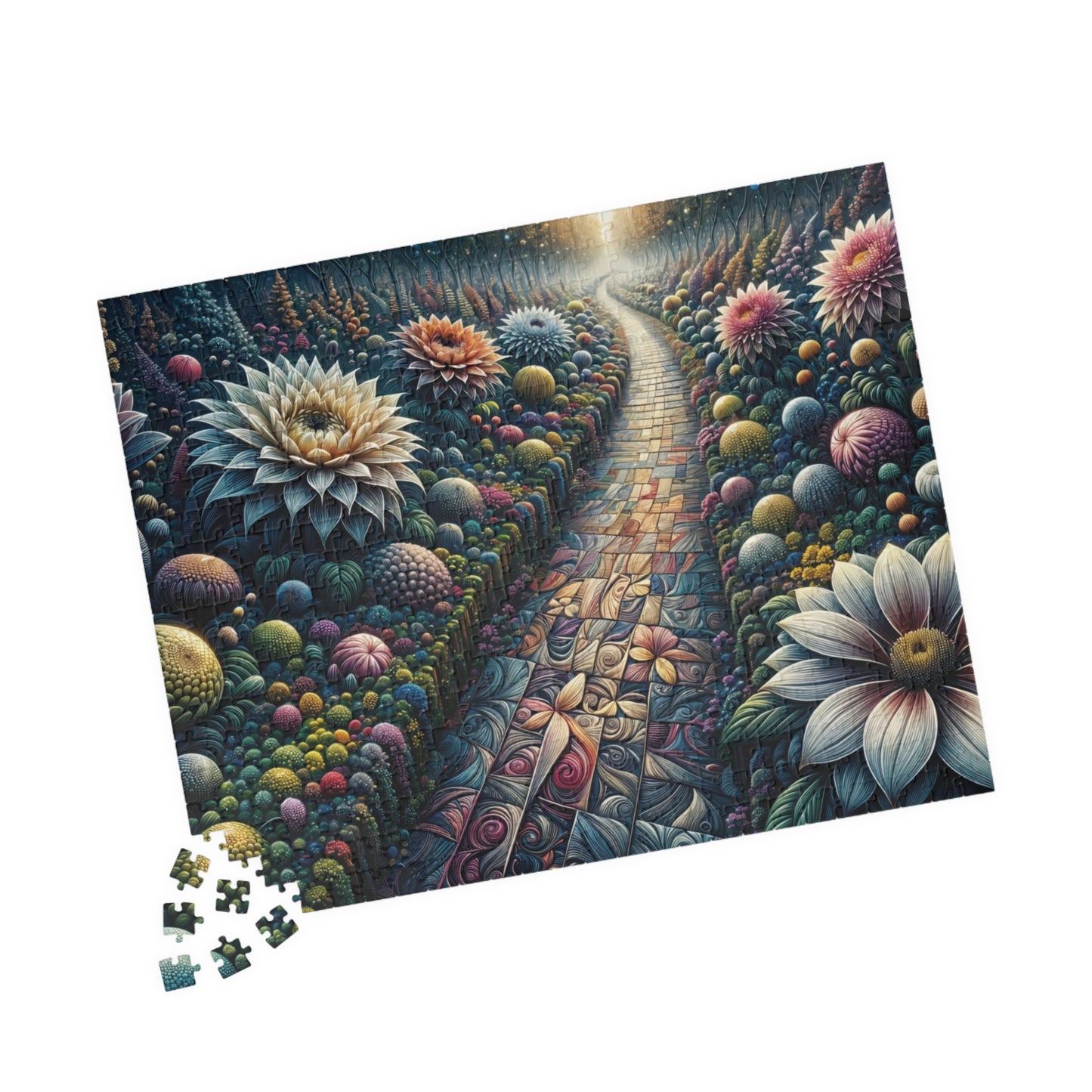 Botanical Garden at Dawn Puzzle (110, 252, 520, 1014-piece)