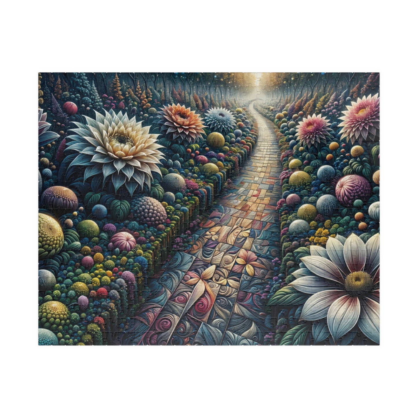 Botanical Garden at Dawn Puzzle (110, 252, 520, 1014-piece)