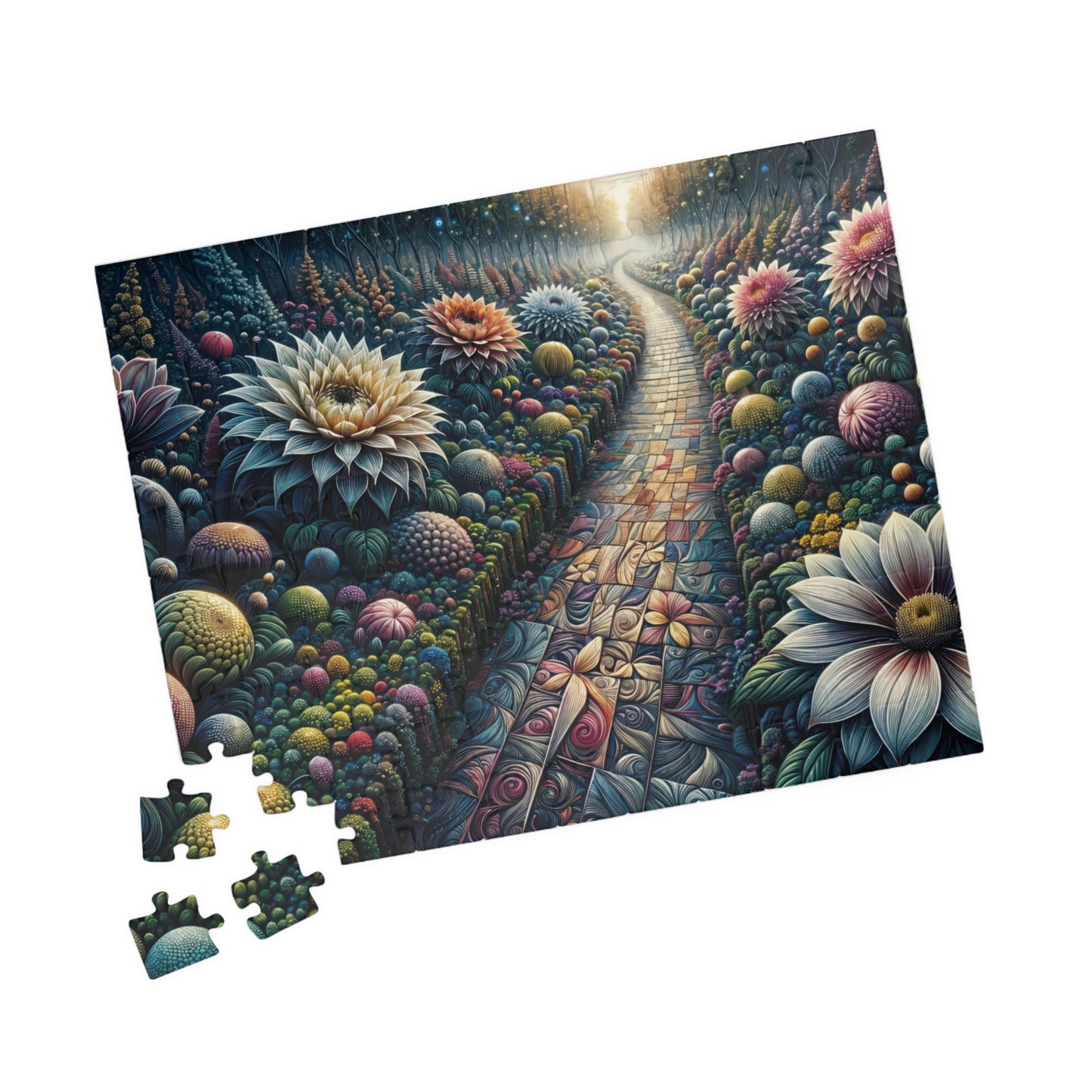 Botanical Garden at Dawn Puzzle (110, 252, 520, 1014-piece)